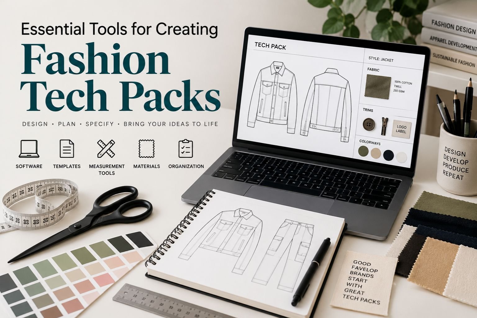 Essential Tools for Creating Fashion Tech Packs