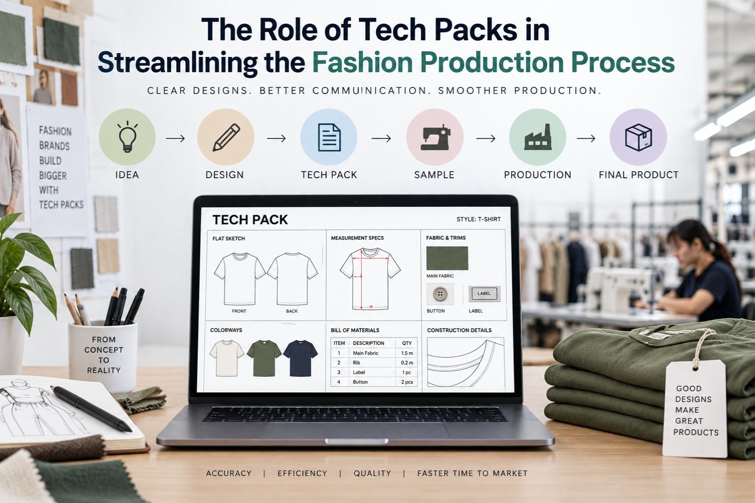 The Role of Tech Packs in Streamlining the Fashion Production Process 8 The Role of Tech Packs in Streamlining the Fashion Production Process