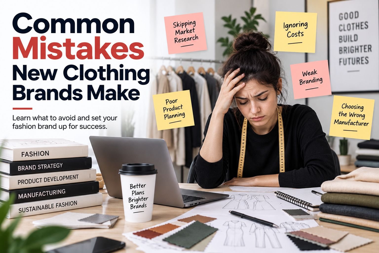 Common Mistakes New Clothing Brands Make