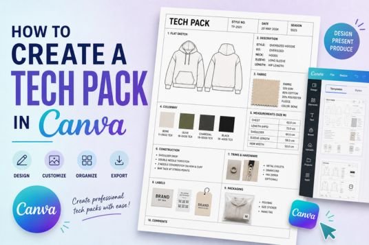 How to Create a Tech Pack in Canva
