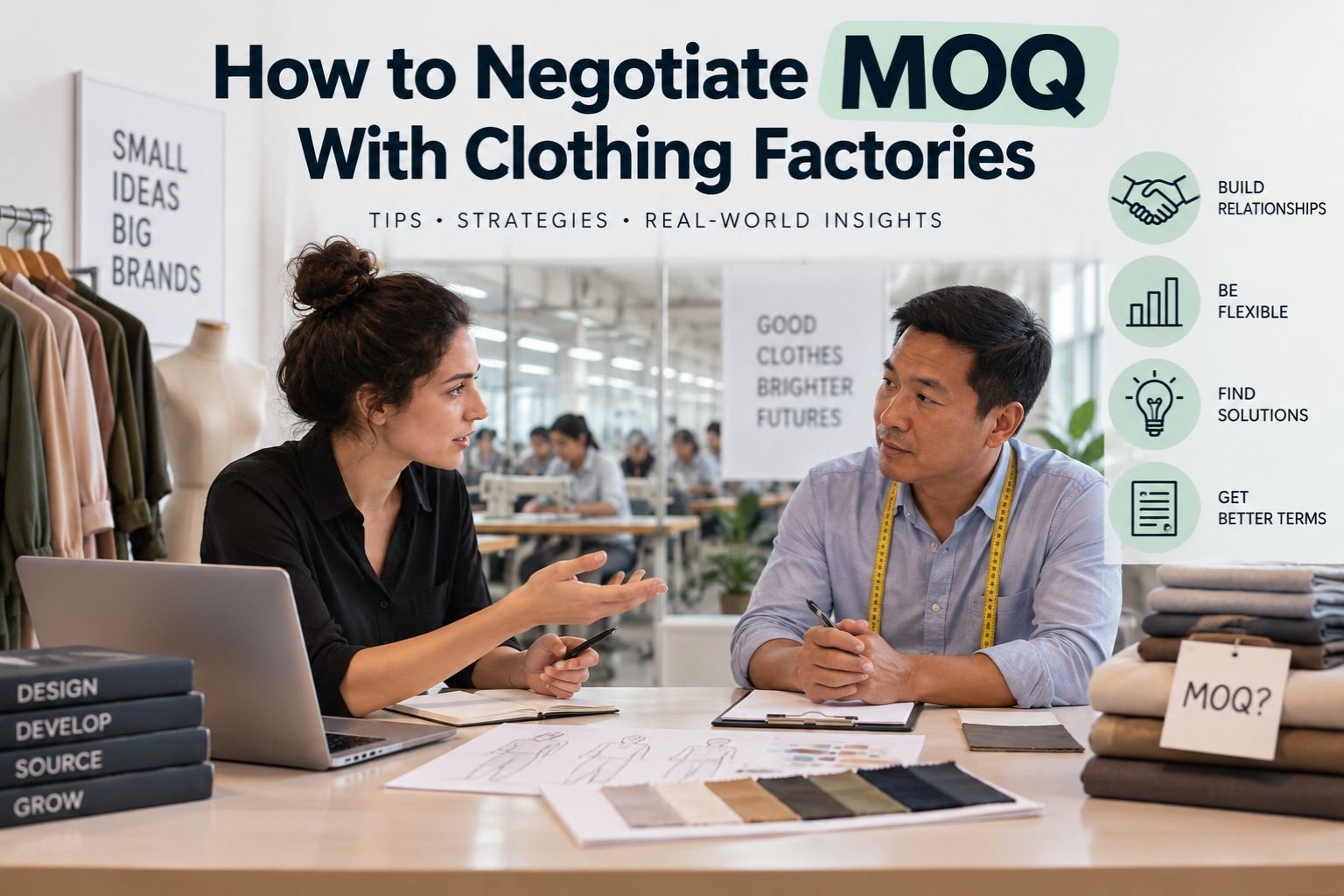 How to Negotiate MOQ With Clothing Factories