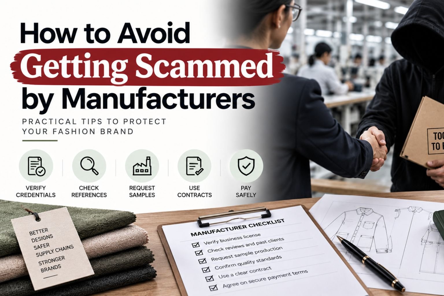 How to Avoid Getting Scammed by Manufacturers