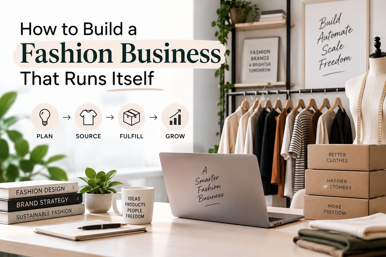 How to Build a Fashion Business That Runs Itself