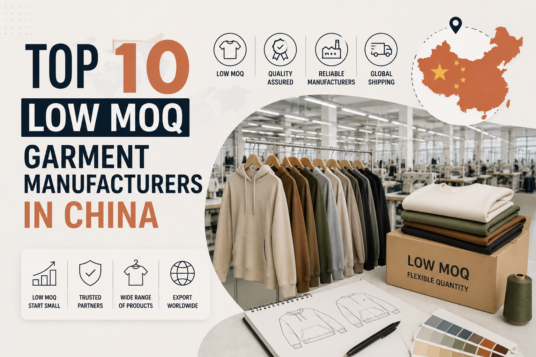Top 10 Low MOQ Garment Manufacturers in China