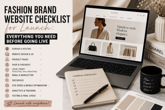 Fashion Brand Website Checklist for Launch