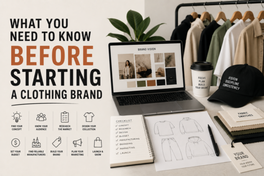 What You Need to Know Before Starting a Clothing Brand