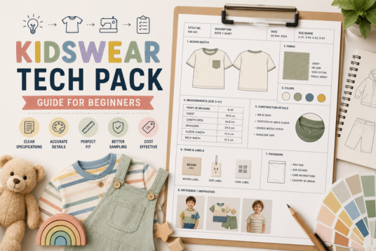 Kidswear Tech Pack Guide for Beginners