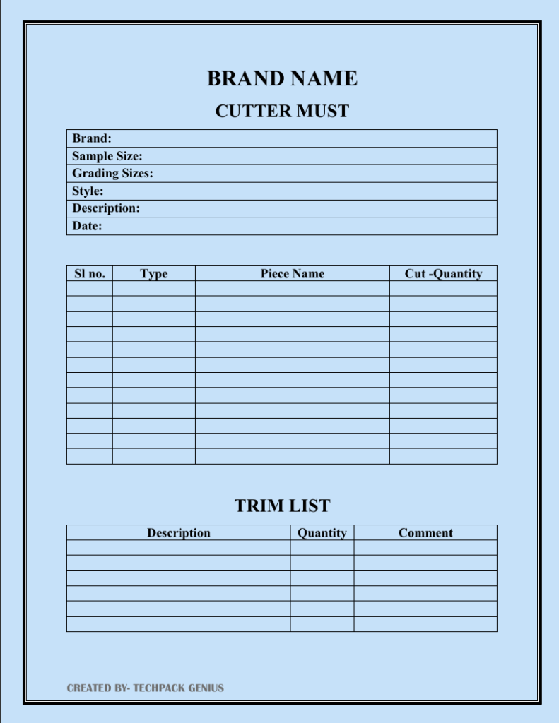 Cutter Must