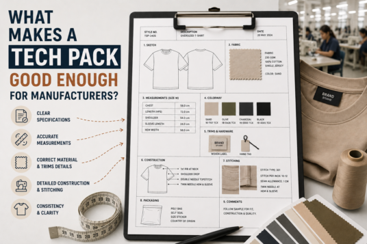 What Makes a Tech Pack Good Enough for Manufacturers