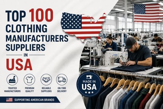 Top 100 Clothing Manufacturers Suppliers in USA