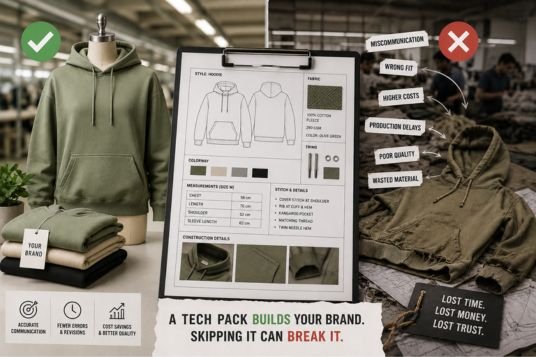 Why Clothing Manufacturers Need Tech Packs