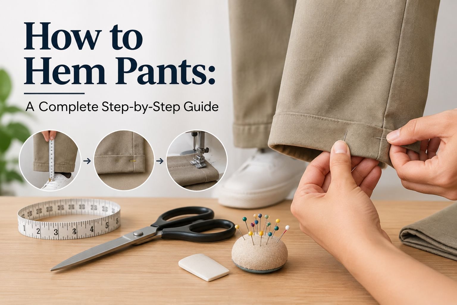 How to Hem Pants