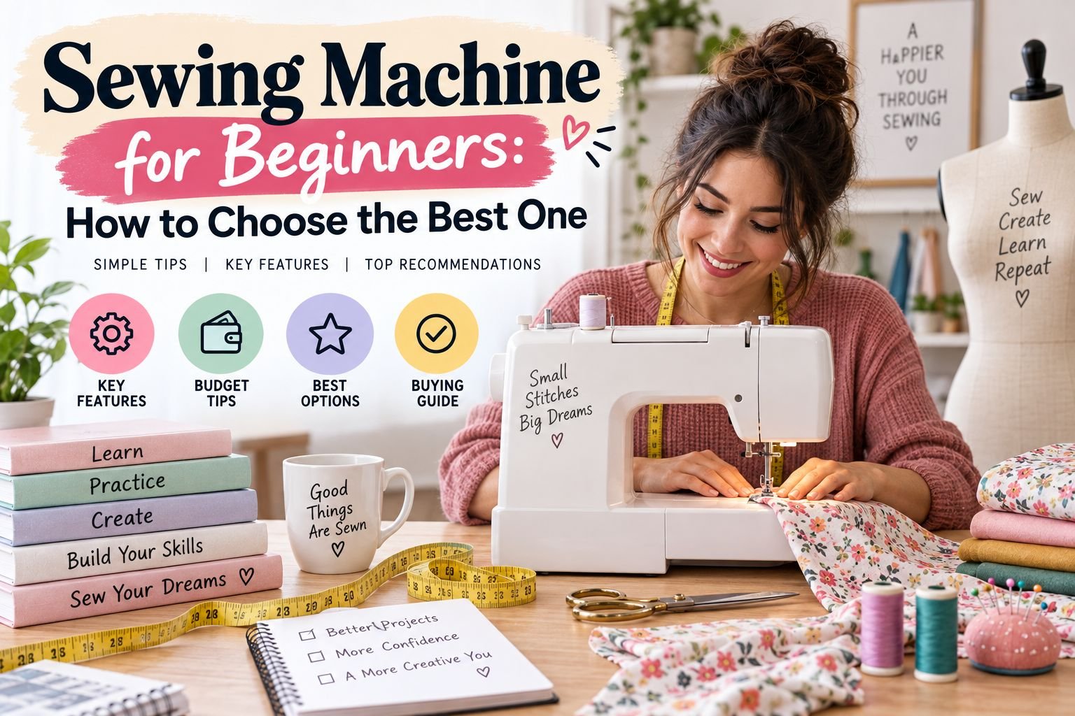 Sewing Machine for Beginners: How to Choose the Best One